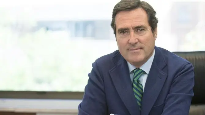 Antonio Garamendi es el presidente de CEOE.