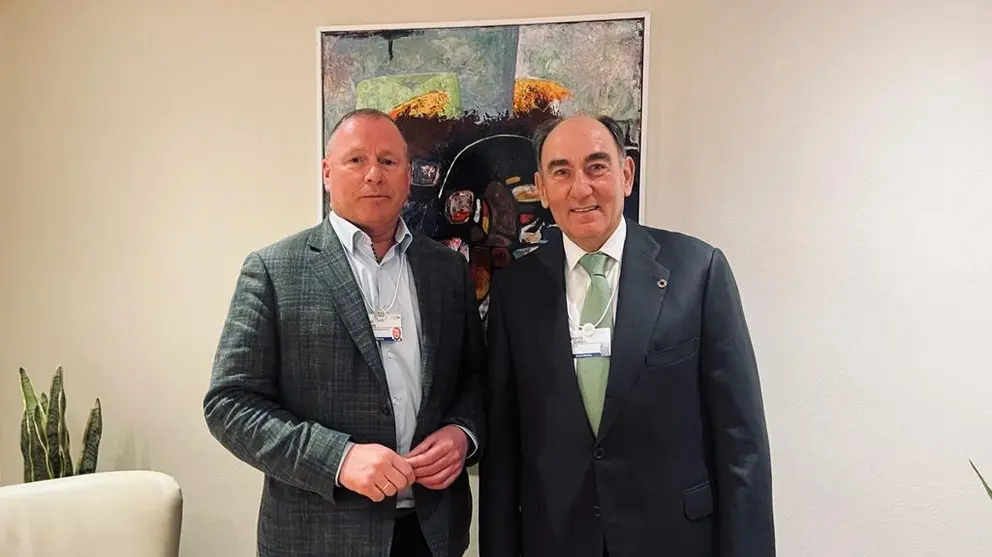  El presidente de Iberdrola y el CEO de Norges. 