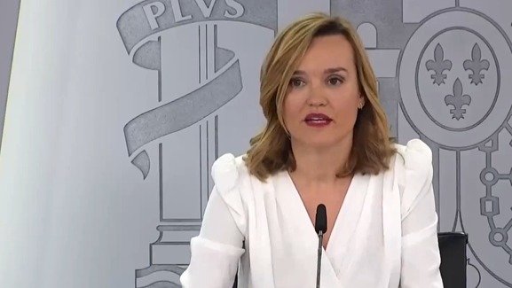  La portavoz del Gobierno, Pilar Alegría. 