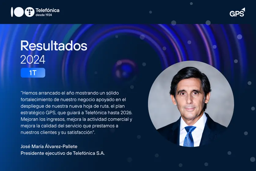  El presidente de Telef&oacute;nica, Jos&eacute; Mar&iacute;a &Aacute;lvarez-Pallete. 