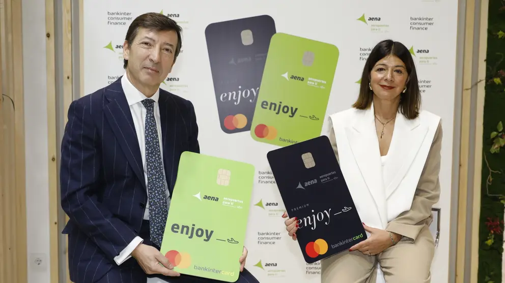  Presentaci&oacute;n de la tarjeta 'Enjoy Aena'. 