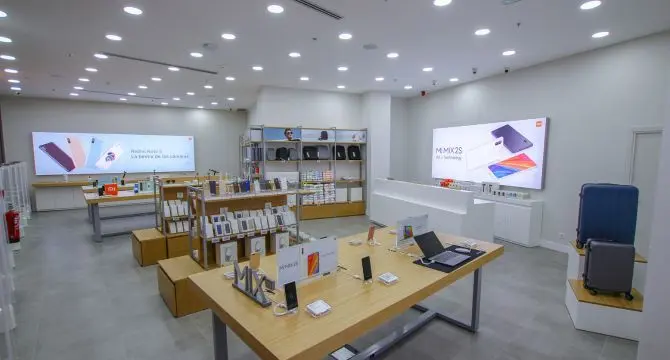 Imagen de tienda Xiaomi extra&iacute;da de su web.