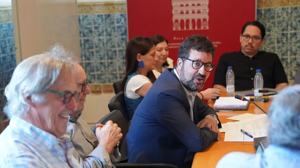  El secretario de Estado de Empleo, Joaqu&iacute;n P&eacute;rez Rey, durante la presentaci&oacute;n de un curso de especializaci&oacute;n para profesionales de las Relaciones Laborales en Latinoam&eacute;rica en la Universidad de Castilla-La Mancha. 
