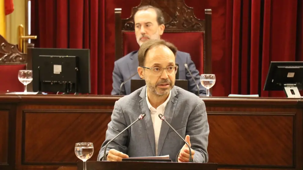 El diputado de M&eacute;s per Menorca, Pep Castells ha defendido la propuesta.