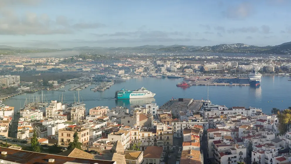 Puerto de Ibiza. (Imagen de la web de la APB)