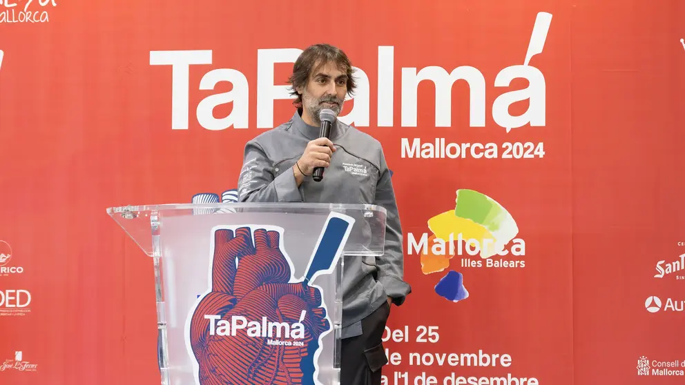 Igor Rodr&iacute;guez, presidente del jurado de tapas de TaPalma Mallorca-2024 y chef de El Bandarra.