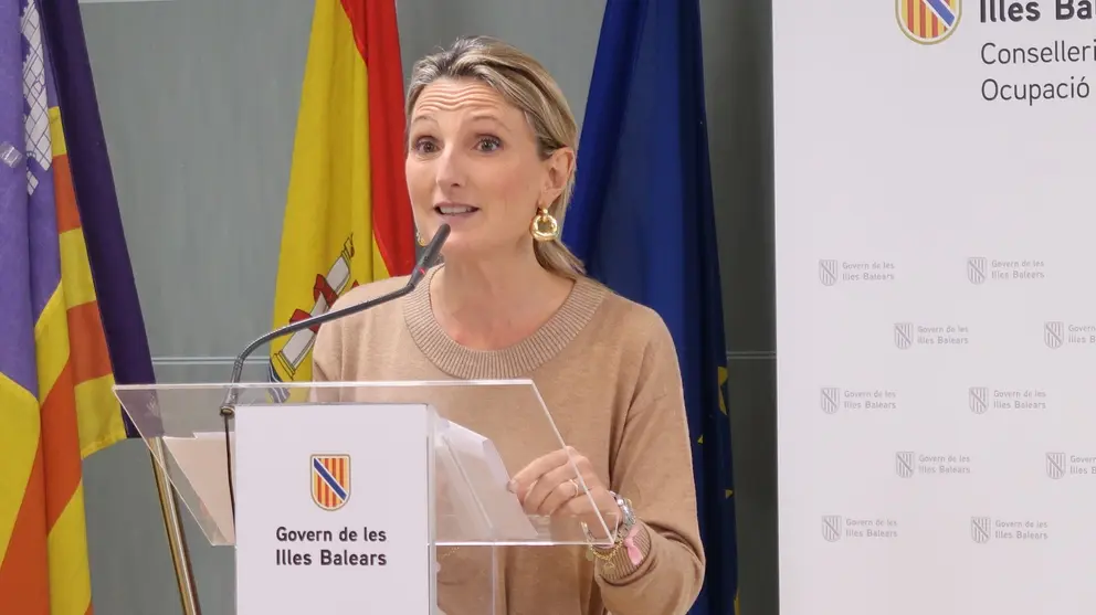 La secretaria auton&oacute;mica de Trabajo del Govern, Catalina Cabrer.
