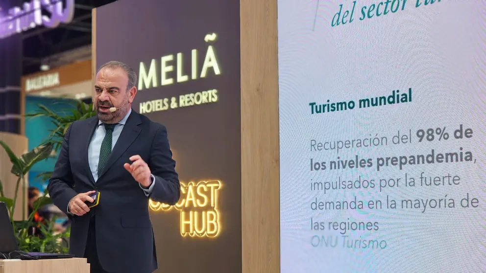 Imagen de Gabriel Escarrer Jaume, presidente y consejero delegado de Meli&aacute; Hotels International.