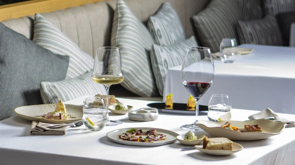 Imagen del restaurante Aromata en Palma, dirigido por el Chef Andreu Genestra.