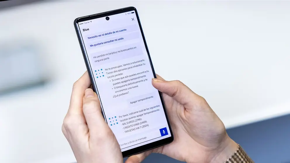 BBVA permitir&aacute; por primera vez en Espa&ntilde;a gestionar cuentas y tarjetas con IA a trav&eacute;s de su asistente virtual