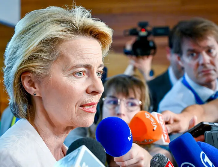  Ursula von der Leyen. (Parlamento Europeo) 