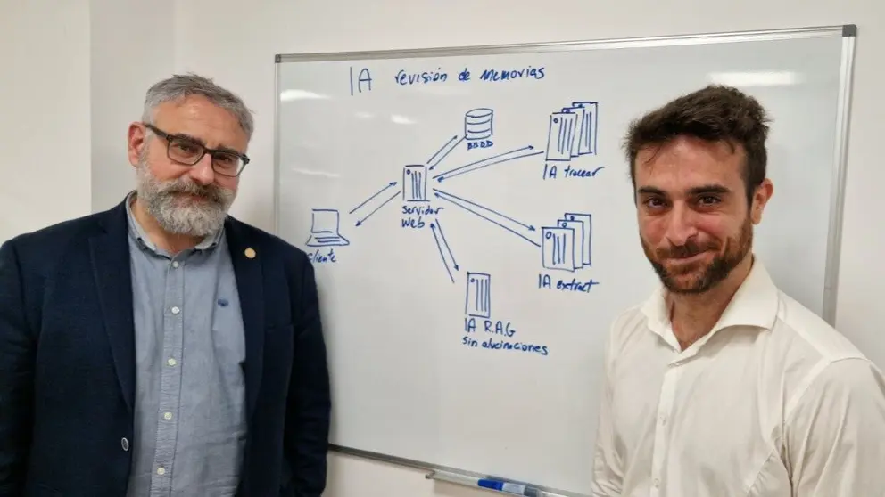 Mateu Oliver y Jaume Vidal, socios fundadores de la compa&ntilde;&iacute;a y expertos en IA e ingenier&iacute;a industrial.