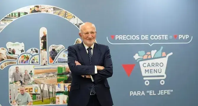  Juan Rpig presidente de Mercadona. 