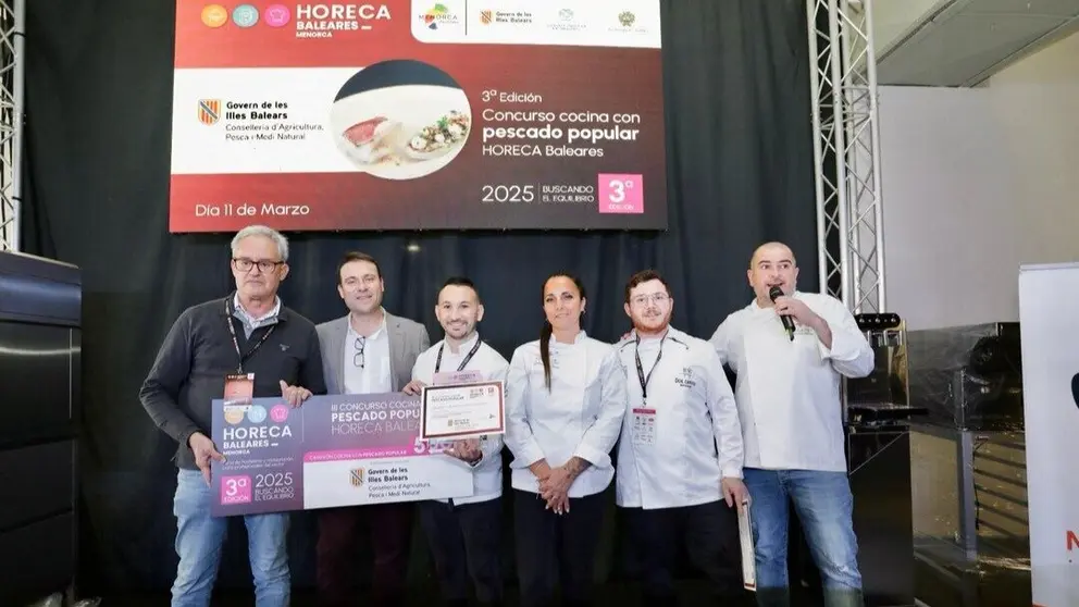 Imagen en el evento. (HORECA Baleares Menorca 2025)