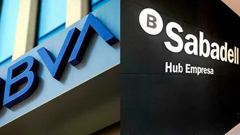  BBVA y Banco Sabadell. 
