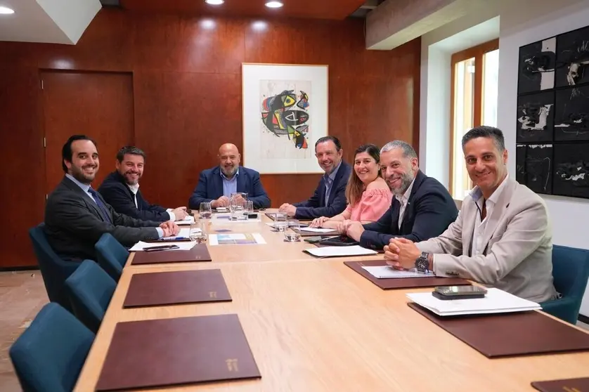 Reuni&oacute;n para el futuro recinto ferial de Palma