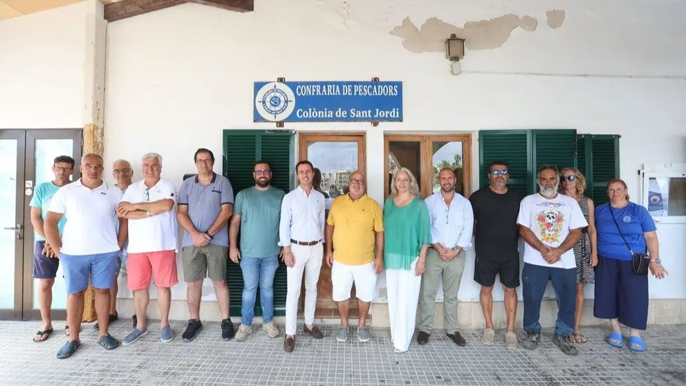 Imagen de la visita. (Consell de Mallorca)