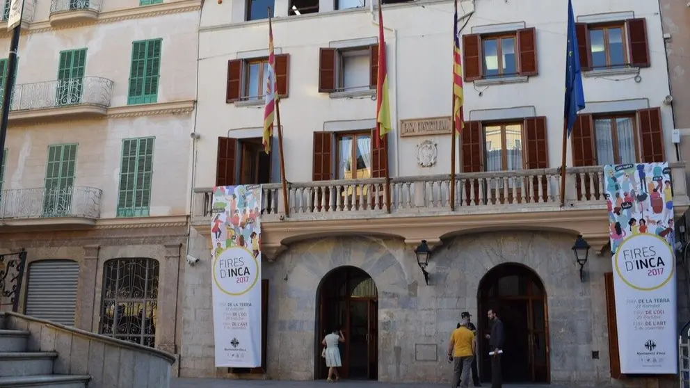 Imagen del Ayuntamiento de Inca. (Ayuntamiento de Inca)