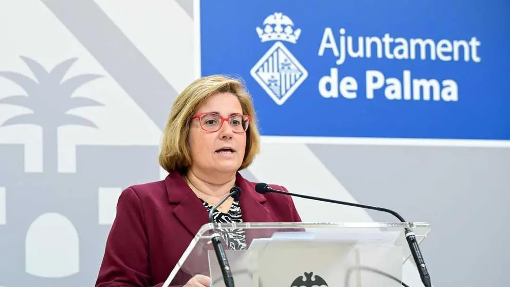 Mercedes Celeste Palmero ... Regidora d'Hisenda, Funci&oacute; P&uacute;blica i Govern Interior de l'Ajuntament de Palma