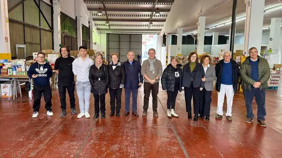 Imagen durante el acto de entrega. (Asima)