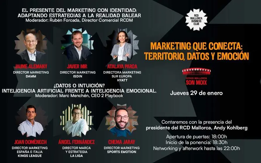 Cartel del evento. (RCD Mallorca)
