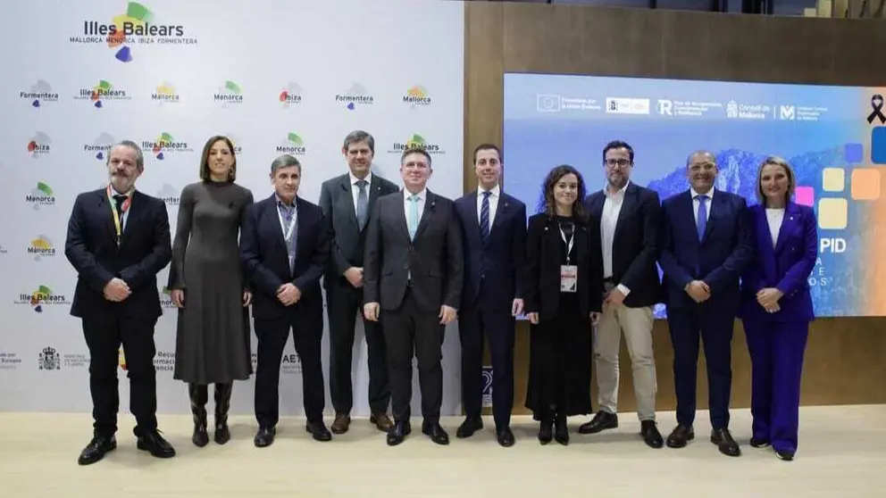 Delegaci&oacute;n del Consell de Mallorca en Fitur. (Consell de Mallorca)