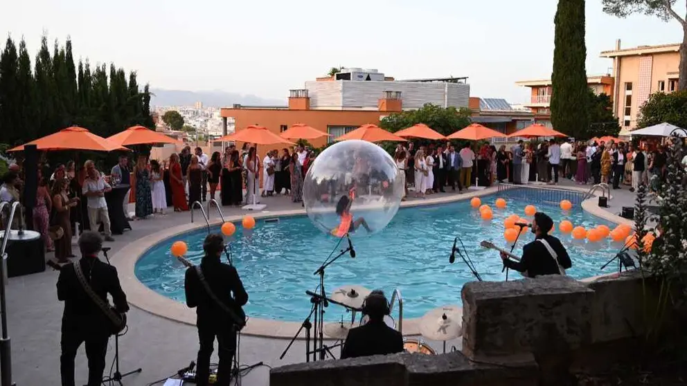 Imagen de la fiesta de reapertura. (Hesperia Mallorca)