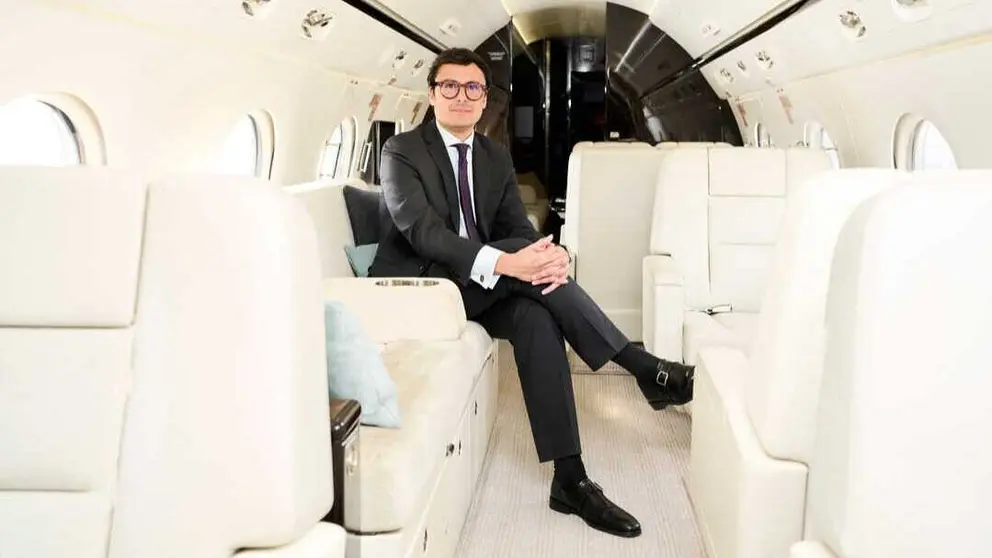 Carlos Matallana es el director general de Lunajets en Espa&ntilde;a.