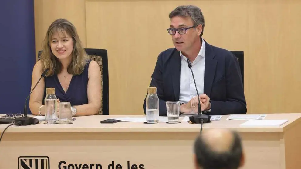 Imagen durante la presentaci&oacute;n de la la tercera encuesta de Estudios de Opini&oacute;n de las Islas Baleares (EOIB). (Caib)