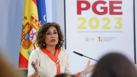 <p> La ministra, Mar&iacute;a Jes&uacute;s Montero. </p>