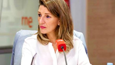 <p> La vicepresidenta segunda del Gobierno, Yolanda D&iacute;az (Archivo). </p>