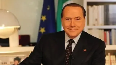  El fallecido Silvio Berlusconi. 