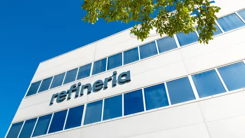 Fachada de la nueva sede de Refineria en el Pol&iacute;gono de Son Rossinyol.