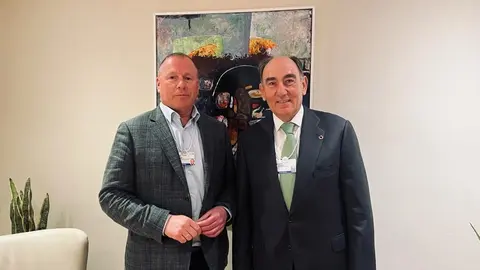  El presidente de Iberdrola y el CEO de Norges. 