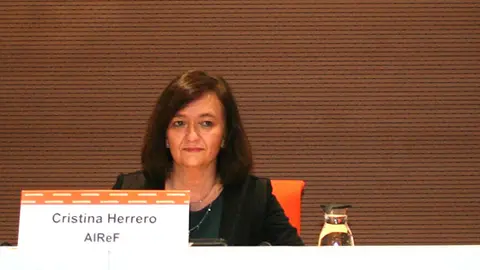  Cristina Herrero, presidenta de la AIReF. (Archivo) 