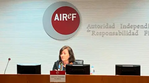  Cristina Herrero, presidenta de la AIReF. (Archivo) 