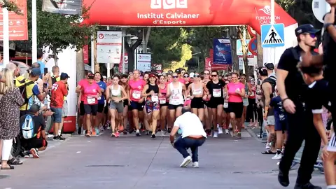Imagen de deporte en Calvi&agrave;.