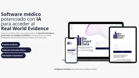 Imagen de la web de BioSmartData.