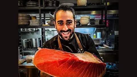 Imagen de Bernab&eacute; Caravotta, chef y propietario de Vandal.