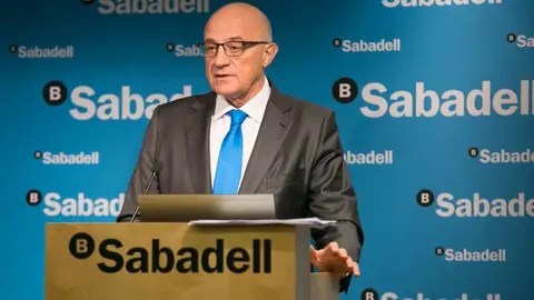  Josep Oliu, presidente de Banco Sabadell. (Archivo) 