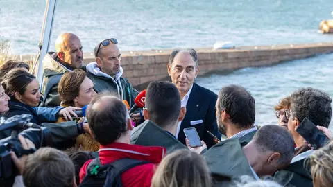  Ignacio Gal&aacute;n, presidente de Iberdrola, en Saint Brieuc. 