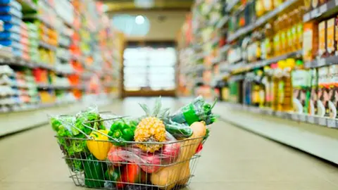  Cesta de la compra. (Archivo) 