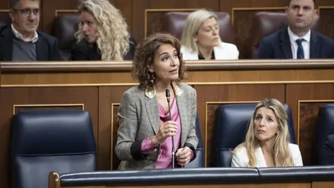 Mar&iacute;a Jes&uacute;s Montero, vicepresidenta primera y ministra de Hacienda