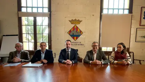 Imagen de la reuni&oacute;n. (Govern de les Illes Balears)