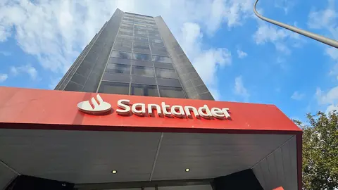 Imagen de las oficinas centrales de Banco Santander en Palma.