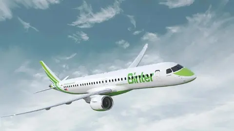 Avi&oacute;n de Binter. (Binter)