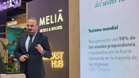 Imagen de Gabriel Escarrer Jaume, presidente y consejero delegado de Meli&aacute; Hotels International.