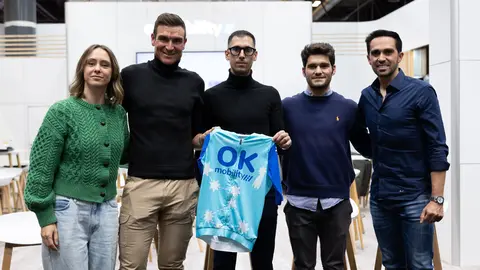 Imagen durante el acto de presentaci&oacute;n en Fitur. (OK Mobility)