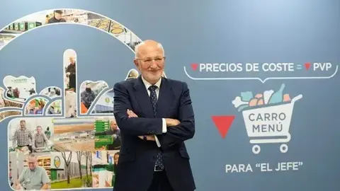  Juan Rpig presidente de Mercadona. 