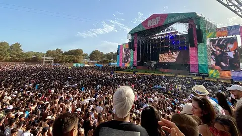 Imagen del Reggaeton Beach Festival. (FAN Mallorca)
